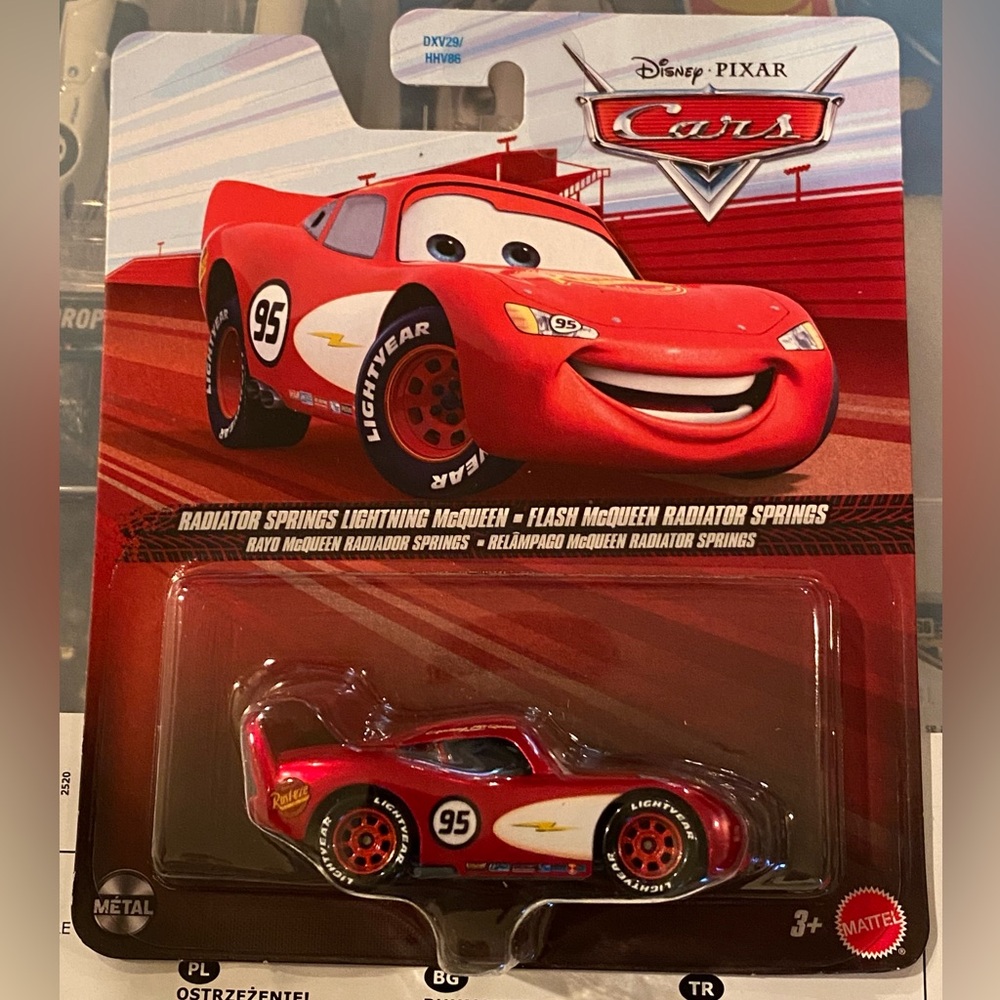 Pixar Cars Radiator Springs Lightning McQueen Toy Car